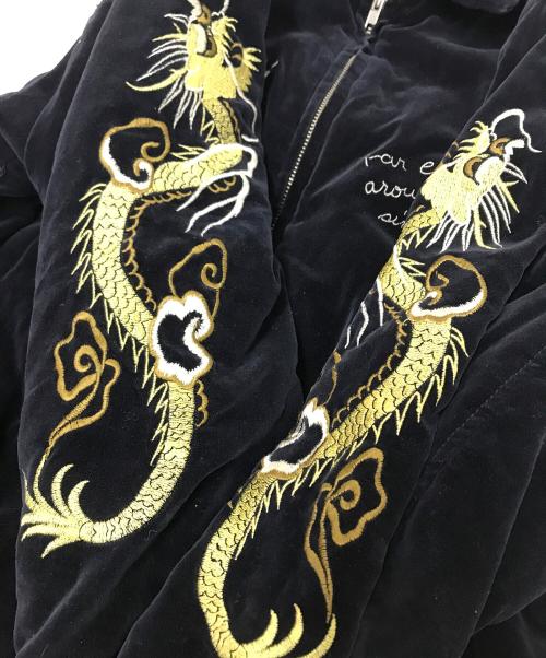 HOUSTON（ヒューストン）HOUSTON (ヒューストン) スーベニアジャケット ネイビー サイズ:Mの古着・服飾アイテム