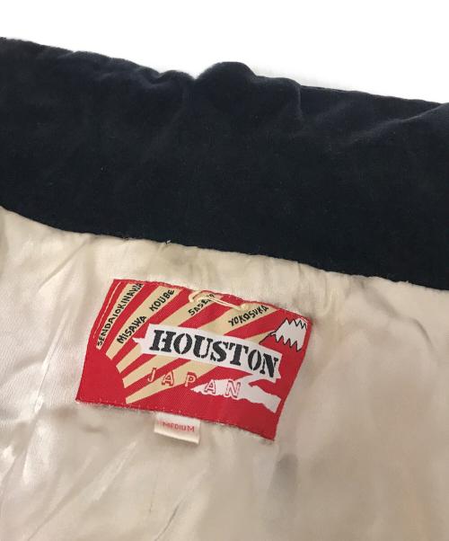 HOUSTON（ヒューストン）HOUSTON (ヒューストン) スーベニアジャケット ネイビー サイズ:Mの古着・服飾アイテム