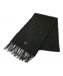 Barbour（バブアー）の古着「Lambswool Scarf」｜グリーン