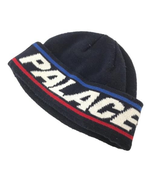PALACE（パレス）PALACE (パレス) Basically A Logo Beanie ブラック サイズ:下記参照の古着・服飾アイテム