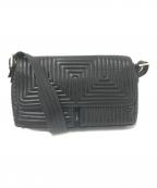 BALLYバリー）の古着「キルティングワンショルダーバッグ」｜ブラック