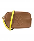 TORY BURCHトリーバーチ）の古着「PERRY BOMBE MINI BAG」｜ブラウン