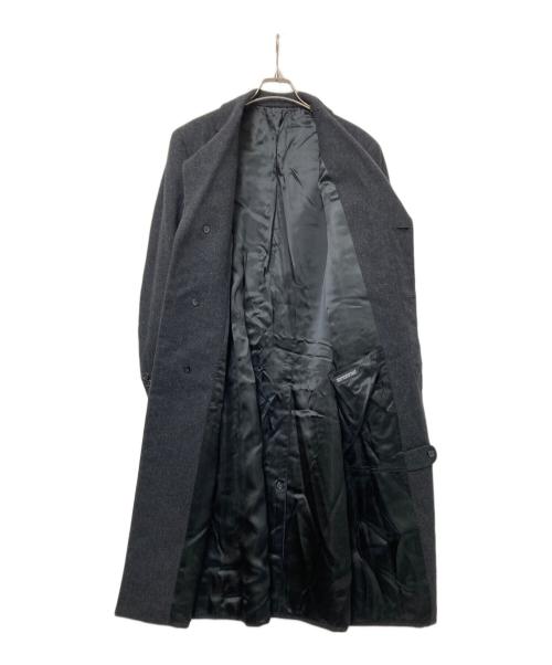 Paul Stuart（ポールスチュアート）Paul Stuart (ポールスチュアート) ウールチェスターコート ブラック サイズ:下記参照の古着・服飾アイテム