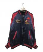 THE BRAVEMANザ ブレイブマン）の古着「リバーシブルスカジャン」｜レッド×ブラック