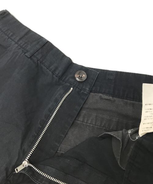 COMME des GARCONS HOMME（コムデギャルソン オム）COMME des GARCONS HOMME (コムデギャルソン オム) コットンテーパードパンツ ネイビー サイズ:Sの古着・服飾アイテム