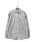 (La)Fabriqu en（ラ・ファブリック・クルヴォン）の古着「ストライプシャツ」｜グレー