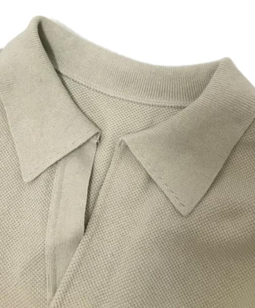 crepuscule（クレプスキュール）crepuscule (クレプスキュール) Moss Stitch Skipper ニットセーター アイボリー サイズ:1の古着・服飾アイテム