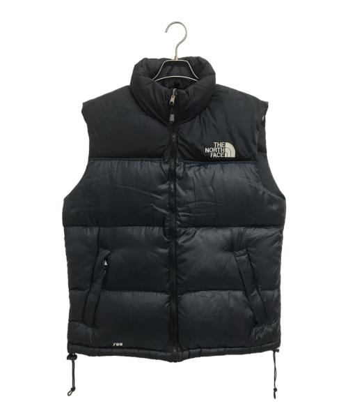 THE NORTH FACE（ザ ノース フェイス）THE NORTH FACE (ザ ノース フェイス) ヌプスダウンベスト ブラック サイズ:Mの古着・服飾アイテム