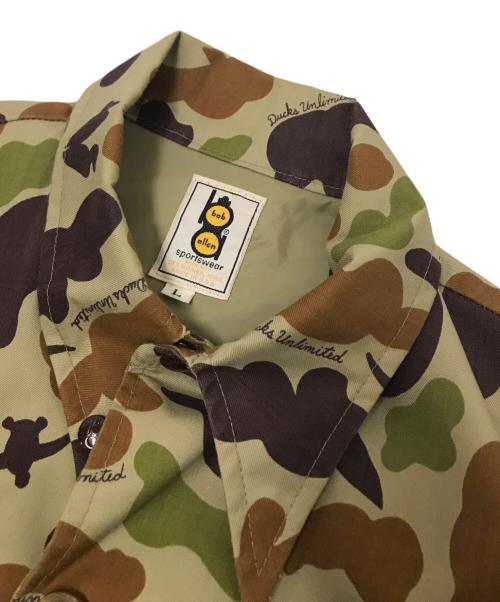 bob allen（ボブ アレン）bob allen (ボブ アレン) ダックカモハンティングジャケット ベージュ サイズ:Lの古着・服飾アイテム