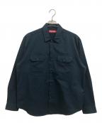 SUPREMEシュプリーム）の古着「Snow White Work Shirt」｜ネイビー