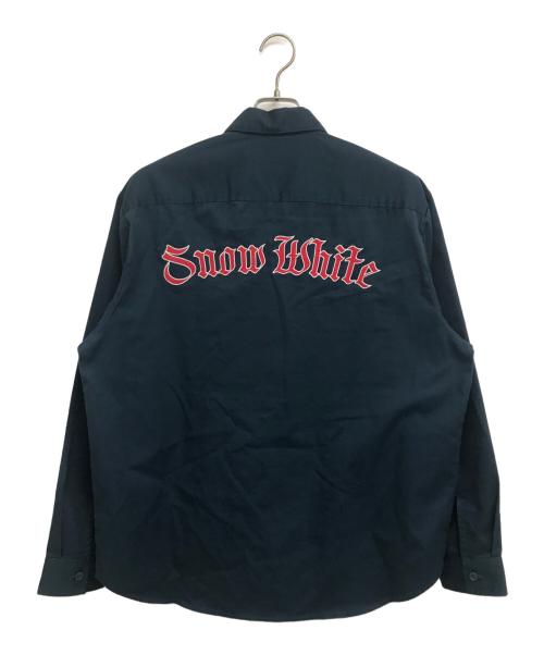 SUPREME（シュプリーム）SUPREME (シュプリーム) Snow White Work Shirt ネイビー サイズ:Mの古着・服飾アイテム