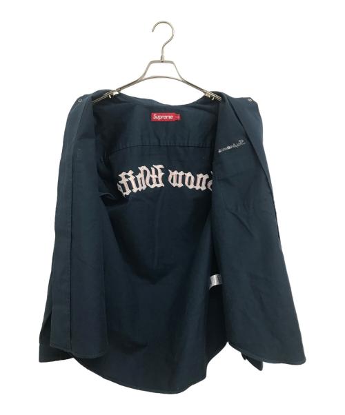 SUPREME（シュプリーム）SUPREME (シュプリーム) Snow White Work Shirt ネイビー サイズ:Mの古着・服飾アイテム
