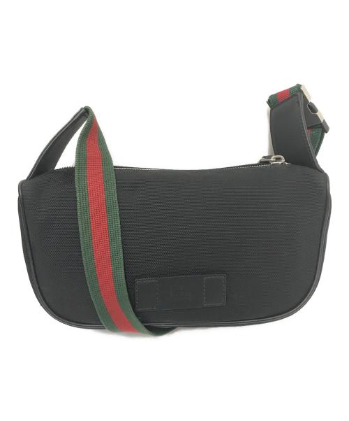 GUCCI（グッチ）GUCCI (グッチ) シェリーラインウエストバッグ ブラック サイズ:下記参照の古着・服飾アイテム
