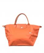 LONGCHAMPロンシャン）の古着「プリアージュトートバッグ」｜オレンジ