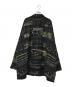 maggie Barnes (マギー・バーンズ) Mulch Weave pattern Design jacket ブラック サイズ:5X：7000円