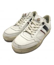 MONCLER（モンクレール）の古着「ローカットスニーカー」｜ホワイト