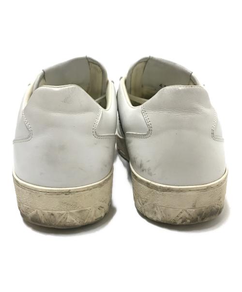 MONCLER（モンクレール）MONCLER (モンクレール) ローカットスニーカー ホワイト サイズ:41の古着・服飾アイテム