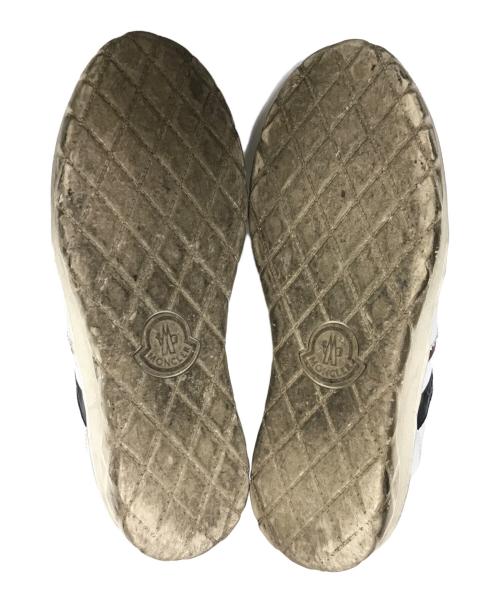 MONCLER（モンクレール）MONCLER (モンクレール) ローカットスニーカー ホワイト サイズ:41の古着・服飾アイテム