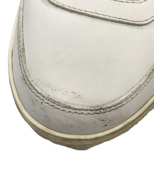 MONCLER（モンクレール）MONCLER (モンクレール) ローカットスニーカー ホワイト サイズ:41の古着・服飾アイテム