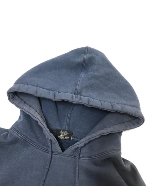stussy（ステューシー）stussy (ステューシー) ロゴプリントプルオーバーパーカー ネイビー サイズ:Mの古着・服飾アイテム