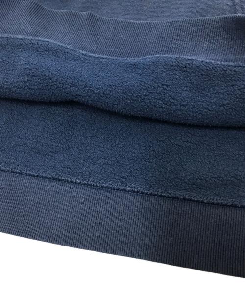 stussy（ステューシー）stussy (ステューシー) ロゴプリントプルオーバーパーカー ネイビー サイズ:Mの古着・服飾アイテム