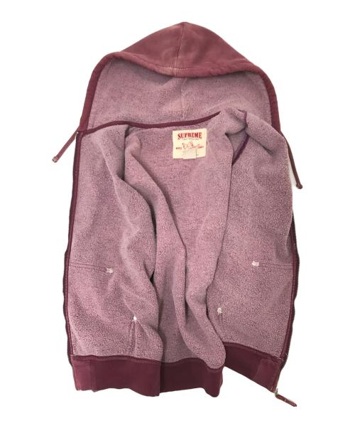 SUPREME（シュプリーム）SUPREME (シュプリーム) TRUE RELIGION (トゥルー レリジョン) Zip Up Hooded Sweatshirt レッド サイズ:XLの古着・服飾アイテム