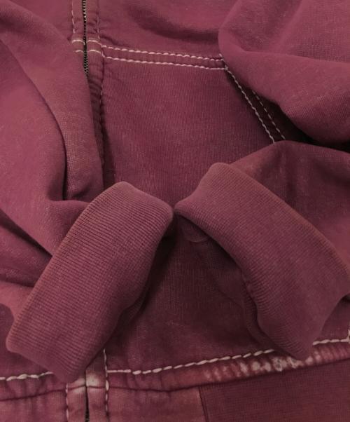 SUPREME（シュプリーム）SUPREME (シュプリーム) TRUE RELIGION (トゥルー レリジョン) Zip Up Hooded Sweatshirt レッド サイズ:XLの古着・服飾アイテム