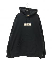 SUPREME×BURBERRY（シュプリーム×バーバリー）の古着「Box Logo Hooded Sweatshirt」｜ブラック