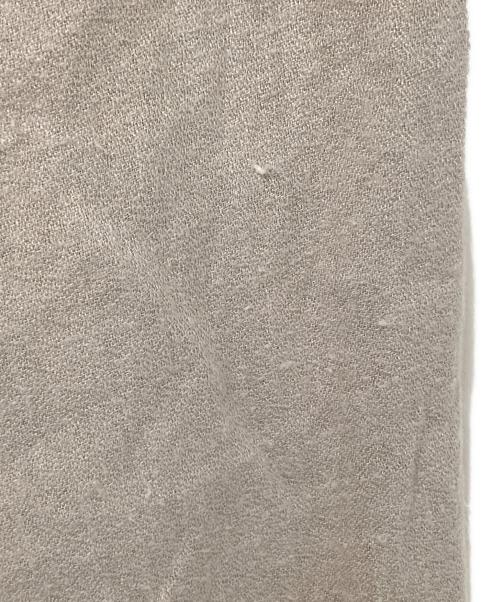 evam eva（エヴァムエヴァ）evam eva (エヴァムエヴァ) リネンタックパンツ ベージュ サイズ:下記参照の古着・服飾アイテム