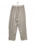 evam eva (エヴァムエヴァ) リネンタックパンツ ベージュ サイズ:下記参照：4000円