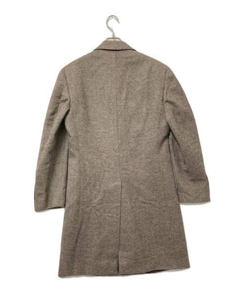 Cantarelli（カンタレリ）Cantarelli (カンタレリ) ウールチェスターコート ブラウン サイズ:44の古着・服飾アイテム