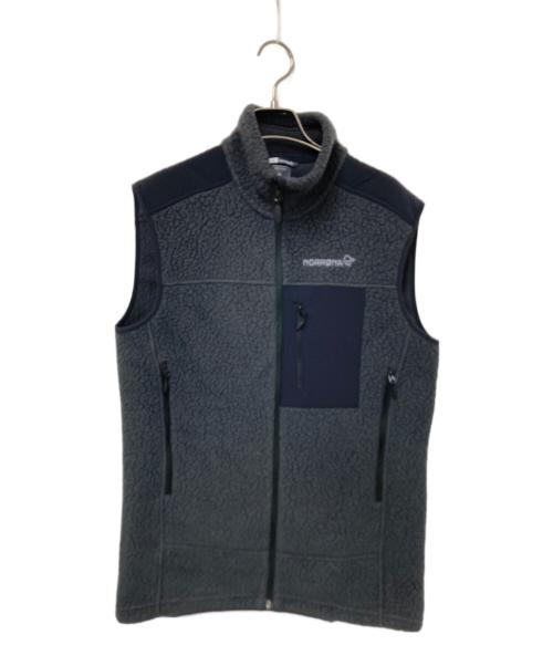 norrona（ノローナ）norrona (ノローナ) トロールヴェゲンサーマルプロベスト グレー サイズ:Sの古着・服飾アイテム