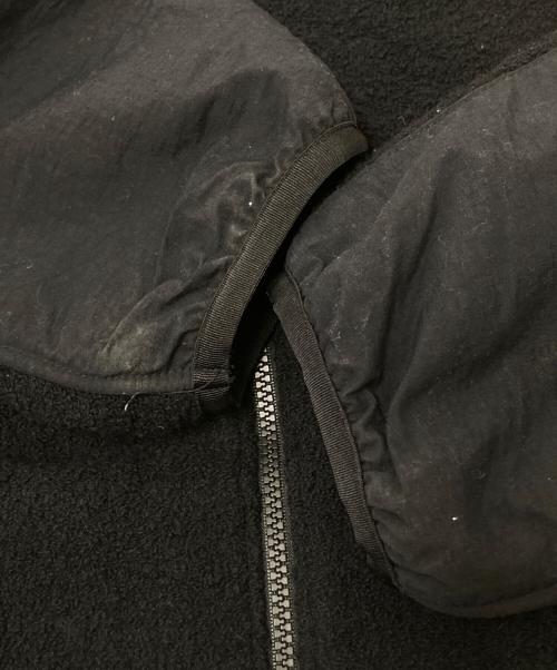 nanamica（ナナミカ）nanamica (ナナミカ) Boiled Wool Zip Up Sweater ブラック サイズ:Lの古着・服飾アイテム