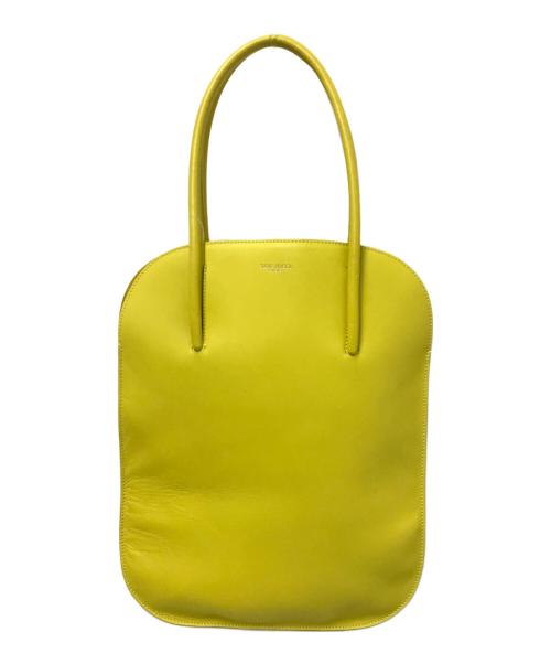 NINA RICCI（ニナリッチ）NINA RICCI (ニナリッチ) レザーハンドバッグ イエロー サイズ:下記参照の古着・服飾アイテム