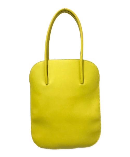 NINA RICCI（ニナリッチ）NINA RICCI (ニナリッチ) レザーハンドバッグ イエロー サイズ:下記参照の古着・服飾アイテム