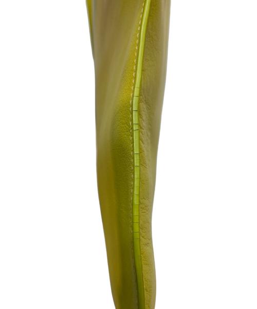 NINA RICCI（ニナリッチ）NINA RICCI (ニナリッチ) レザーハンドバッグ イエロー サイズ:下記参照の古着・服飾アイテム