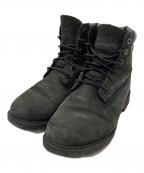 Timberlandティンバーランド）の古着「6ホールブーツ」｜ブラック