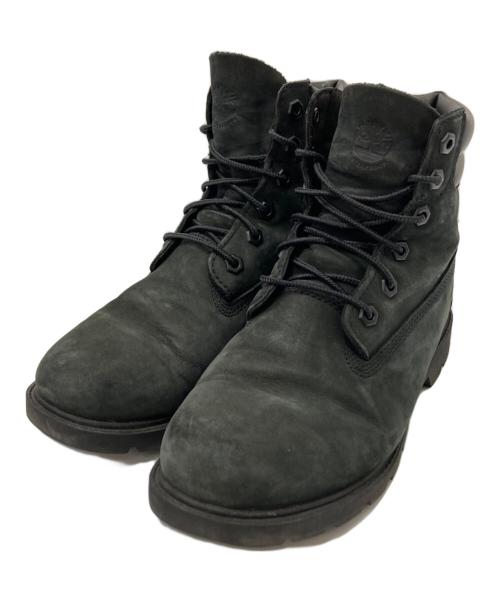 Timberland（ティンバーランド）Timberland (ティンバーランド) 6ホールブーツ ブラック サイズ:24.5cmの古着・服飾アイテム