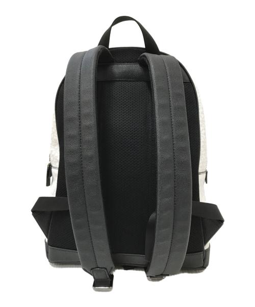 MICHAEL KORS（マイケル・コース）MICHAEL KORS (マイケルコース) COOPER バックパック ホワイト×ブラックの古着・服飾アイテム