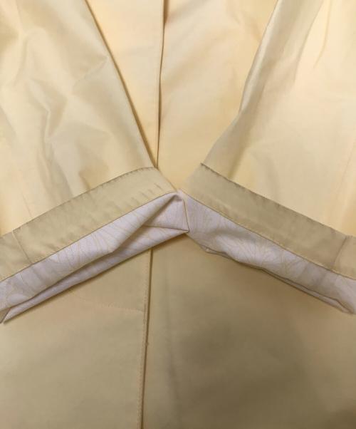 MACKINTOSH LONDON（マッキントッシュ ロンドン）MACKINTOSH LONDON (マッキントッシュ ロンドン) ボンディングステンカラーコート イエロー サイズ:40の古着・服飾アイテム