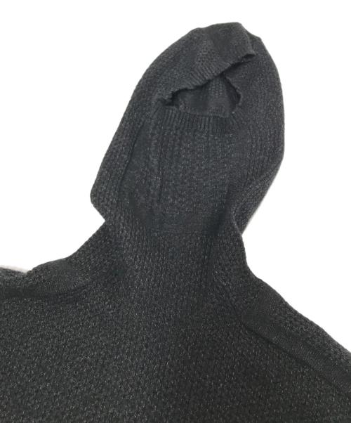 DESCENDANT（ディセンダント）DESCENDANT (ディセンダント) マスクタートルニット ブラック サイズ:2の古着・服飾アイテム