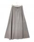 OSLOW (オスロー) シープレザースカート グレー サイズ:36：12000円