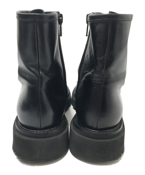 luca grossi（ルカグロッシ）luca grossi (ルカグロッシ) レザーブーツ ブラック サイズ:35 1/2の古着・服飾アイテム