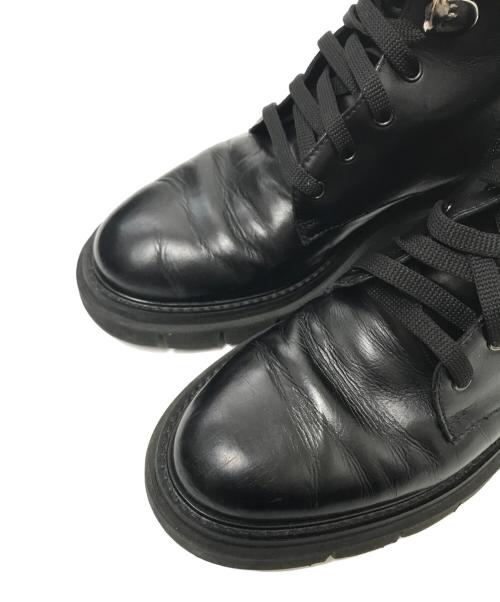 luca grossi（ルカグロッシ）luca grossi (ルカグロッシ) レザーブーツ ブラック サイズ:35 1/2の古着・服飾アイテム