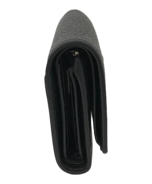 Maison Margiela（メゾンマルジェラ）Maison Margiela (メゾンマルジェラ) スリーフォールドウォレット ブラックの古着・服飾アイテム