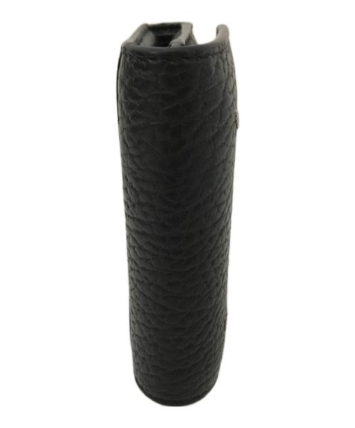 Maison Margiela（メゾンマルジェラ）Maison Margiela (メゾンマルジェラ) スリーフォールドウォレット ブラックの古着・服飾アイテム