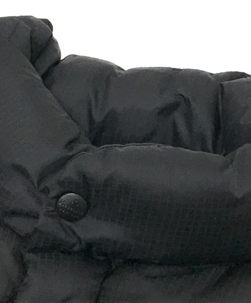 MOUNTAIN RESEARCH（マウンテンリサーチ）MOUNTAIN RESEARCH (マウンテンリサーチ) ニット切替ダウンジャケット ブラック×アイボリー サイズ:Mの古着・服飾アイテム