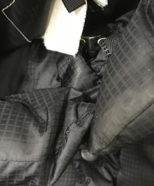 MOUNTAIN RESEARCH（マウンテンリサーチ）MOUNTAIN RESEARCH (マウンテンリサーチ) ニット切替ダウンジャケット ブラック×アイボリー サイズ:Mの古着・服飾アイテム