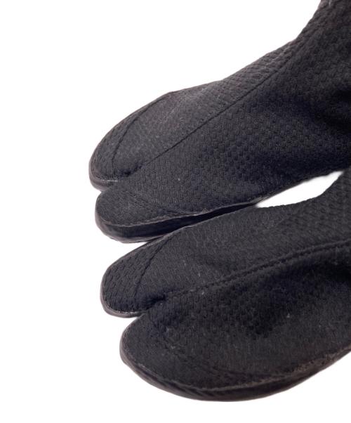 SOU・SOU（ソウソウ）SOU・SOU (ソウソウ) 刺し子足袋ブーツ ブラック サイズ:23.0㎝の古着・服飾アイテム