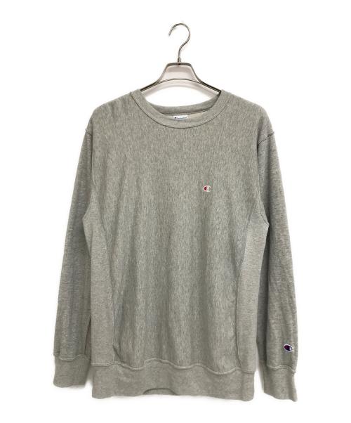 Champion（チャンピオン）Champion (チャンピオン) クルーネックスウェット グレー サイズ:XLの古着・服飾アイテム